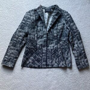 Lafayette 148 New York britta crosshatch weave jacket